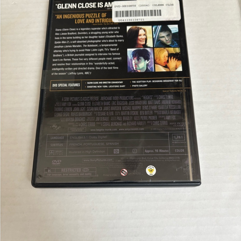 Heights DVD - - Picture 2 of 3
